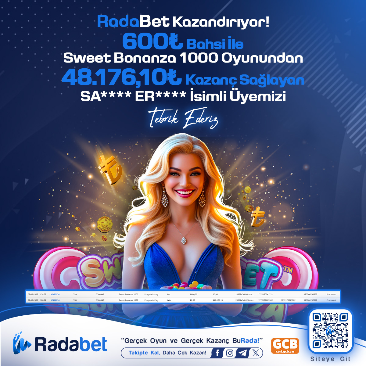 600 TL Bahsi İle 48.176,10 TL Kazanç